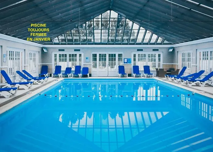 A Cote De La Baie De Canche-Appt 4Pers-Linge Compris-Lits Faits-2Chb, 2Sdb-3Lits- Piscine-Tennis-Parking